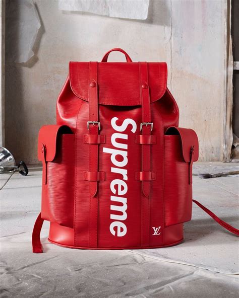 supreme x louis vuitton backpack retail price